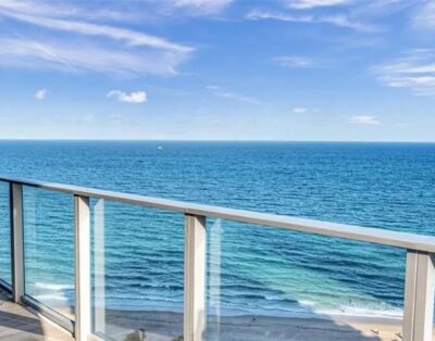 Luxury Oceanfront Penthouse with Dual Terraces